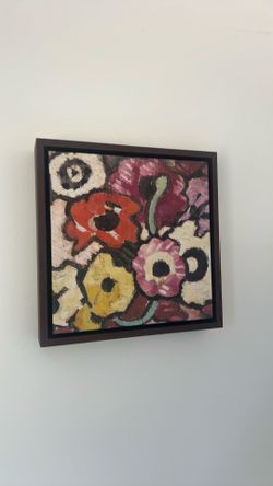 Framed canvas wall art - vintage reproduction