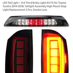 2014 to 2018 Toyota Tundra tail lights 
