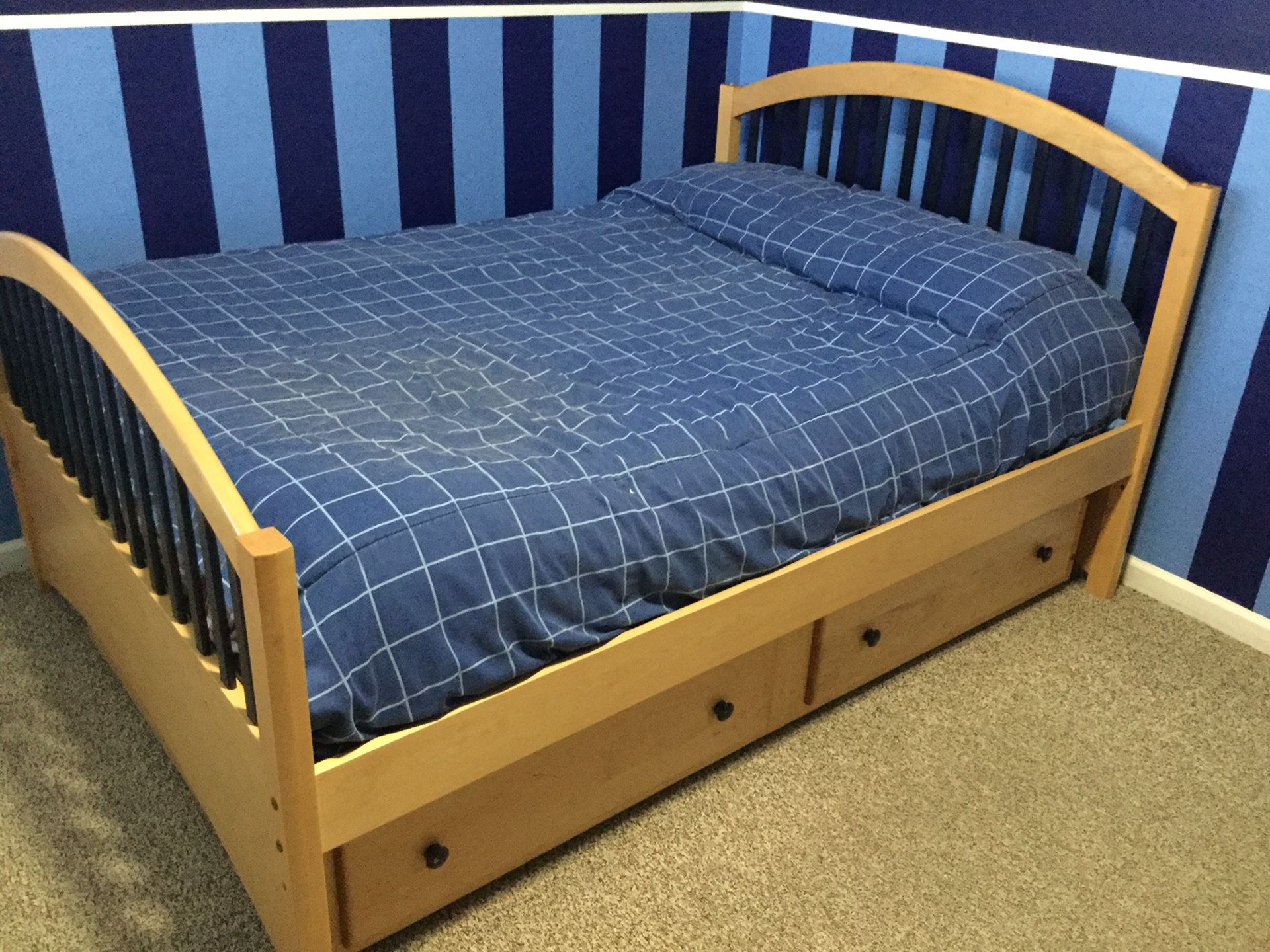 Kids four piece bedroom set - Trundle Bed