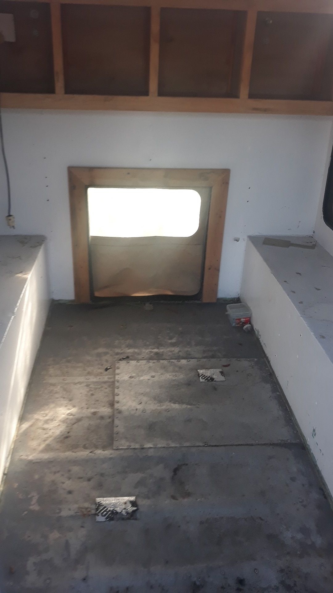 Military truck shelter armored housing