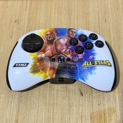 MadCatz PS3 Controller WWE All Stars Brawlpad PS3 Hogan Cena “UNTESTED”Read Blw  