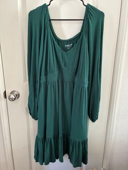 Torrid green dress Sz 2