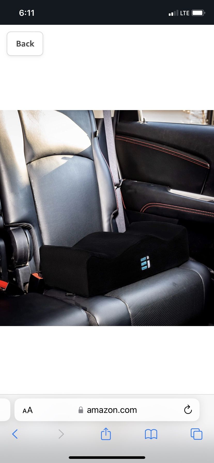 Ergonomic Innovations BBL Pillow After Surgery for Butt Sit Better