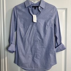 NWT- Banana Republic Dress Shirt - Size 0