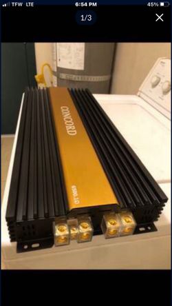 6500.1 car amplifier monoblock