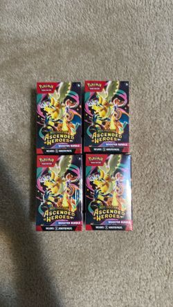 Pokémon ascended hero bundle lot