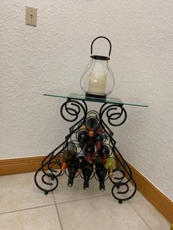 Wine Rack Table