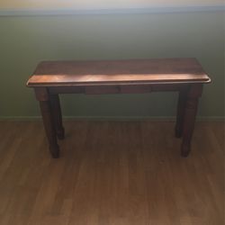 Behind Couch Table