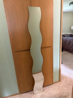 Tall Wavy Mirror