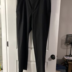 Van Heusen - Black Dress Pants 38x32
