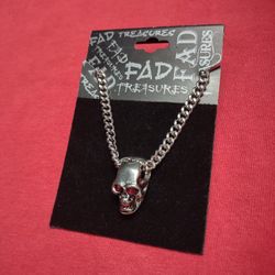 Stainless Steel Skull & Chain