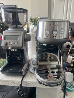 Breville Bambino Espresso Maker & Breville Grinder