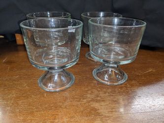 4pc Footed Trifle/Custard Glasses