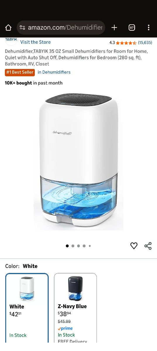 Dehumidifier For Sale