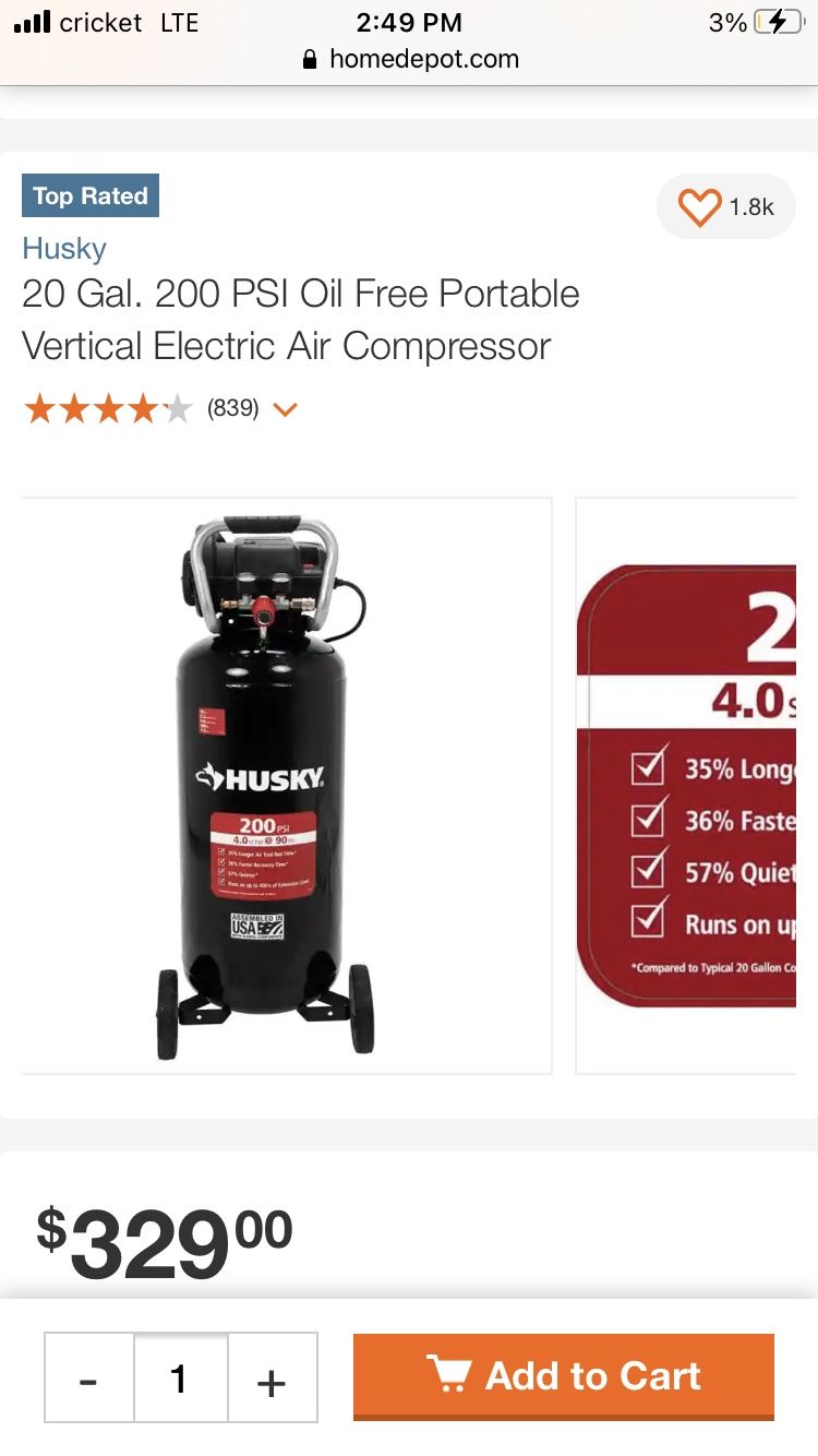 New Air Compressor