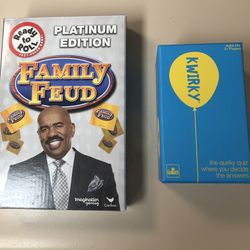 Party game bundle *family fued- Kwirky