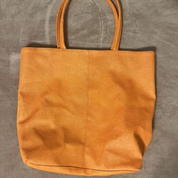 Orange Tote Bag 