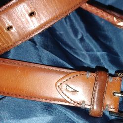 Men's Nautica Leather Belt Plus 1