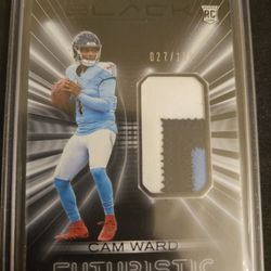 2025 Cam Ward Rookie 3 Color Patch 027/199