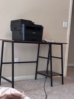 Printer and desk