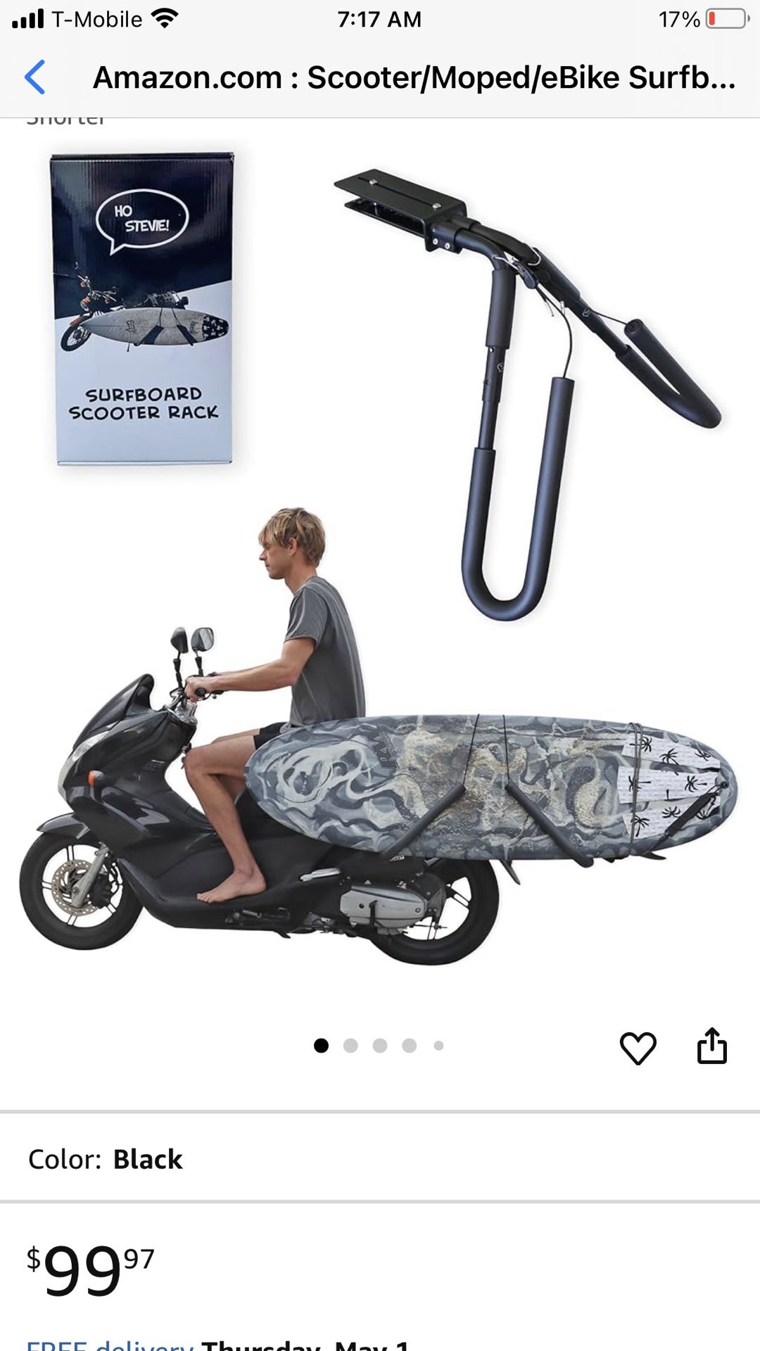 Surfboard Racks Bike/Moped