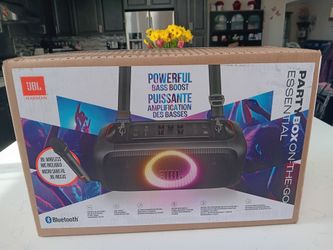 JBL PartyBox On-The-Go Essential Bluetooth Speaker