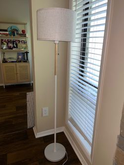 White Floor Lamp