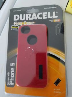Duracell Flex Case. For Iphone 5. Brand New in Packaging