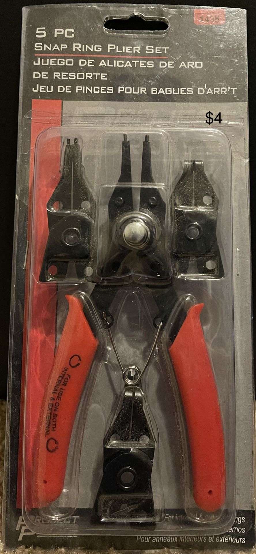 Snap Ring Plier Set 