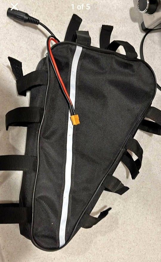 52V 15Ah E-Bike Battery with / Bag/ charger & XT60 Connector