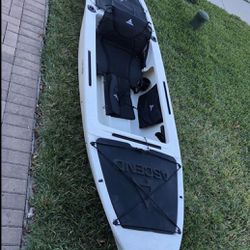 ASCEND H12 Fishing Kayak with paddle 250 Cm 