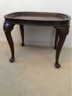 Tea Table Solid Mahogany