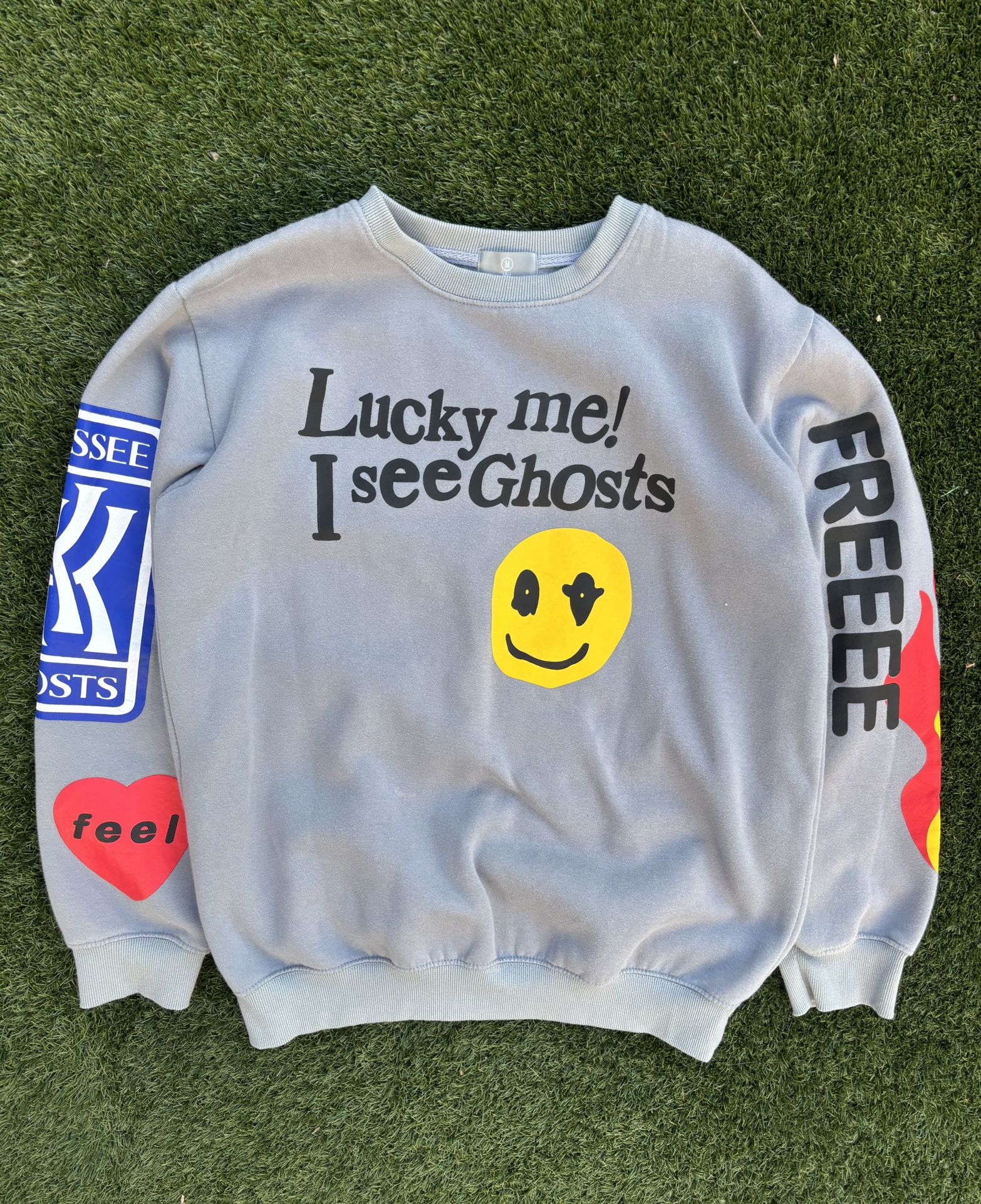 Lucky Me I See Ghosts Sweatshirt (Size M)