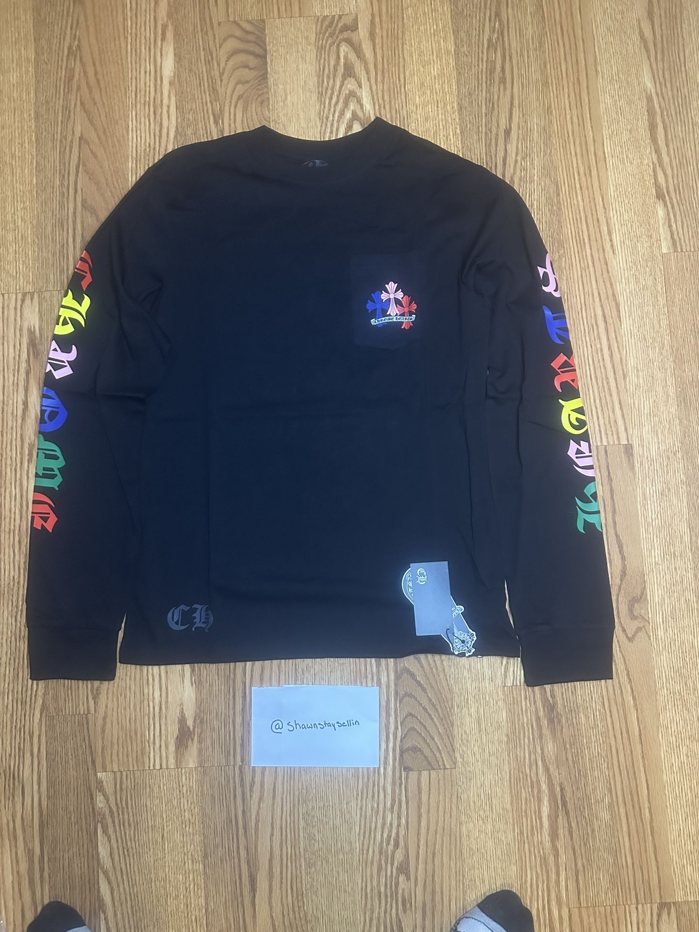 Black Chrome Hearts Long Sleeve
