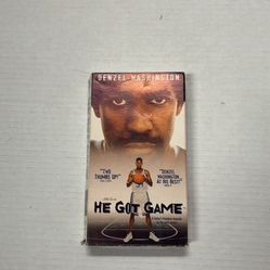 VHS - He Got Game- Denzel Washington