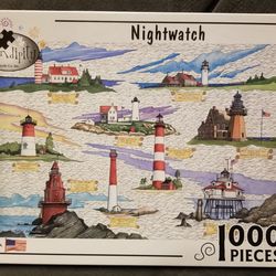 Nightwatch Lighthouse Jigsaw Puzzle 1000 Piece