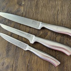 3 Piece Chicago cutlery knife set
