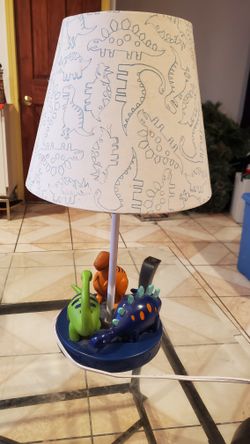 Nightstand Dinosaur Lamp