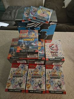 Pokemon Boxes, ETBs Bundles and more!