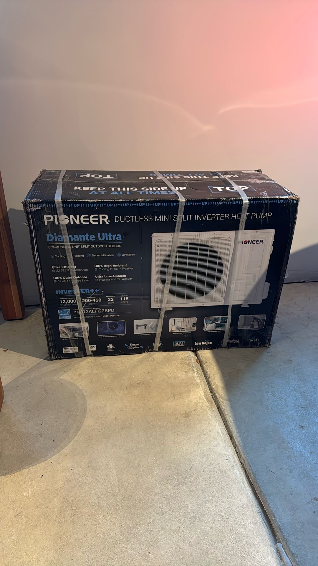 Pioneer 12K BTU Mini Split Air Conditioner Inverter (Outdoor Unit Only)