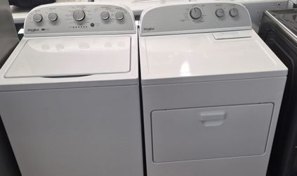 Set Whirlpool Washer And Electric Dryer (Semi New)p