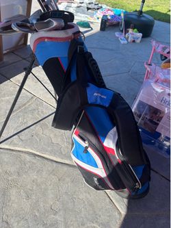 Top Flite Junior Golf Set w/ Stand Bag 6 Pc RH Driver Irons Bag See Dimentions