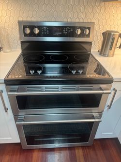 Maytag Stainless Steel Electric Range Double Oven