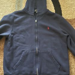 Boys Ralph Lauren Zipper Sweatshirt