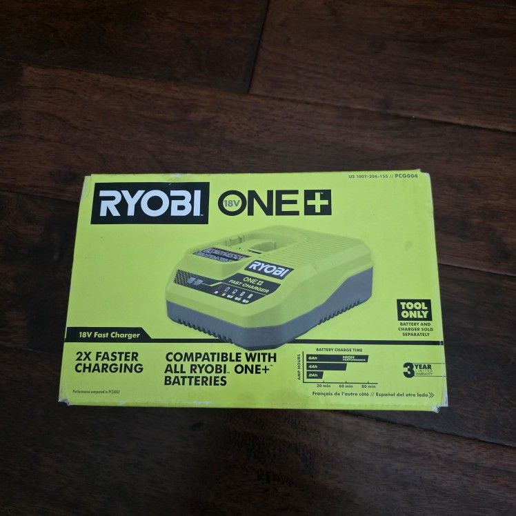 Ryobi One+ 18v Fast Charger