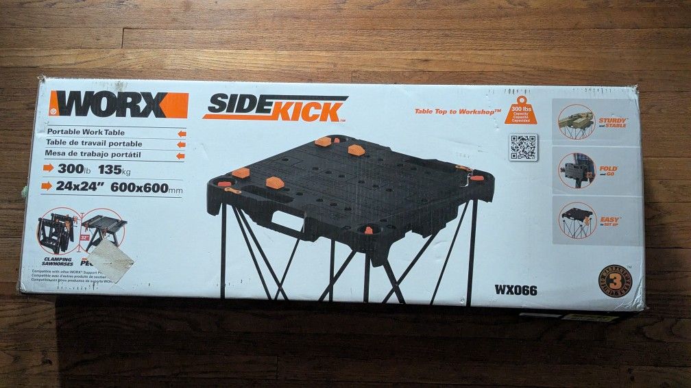 Worx Side Kick Portable Work Table WX066