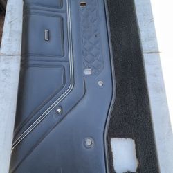 MUSTANG II DOOR PANELS 1(contact info removed) 1(contact info removed) 1978  MUSTANG Cobra Ii Black