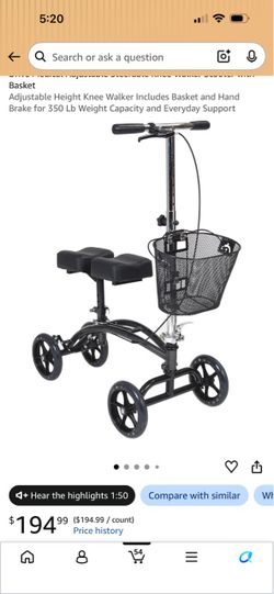 Drive Medical Knee Scooter