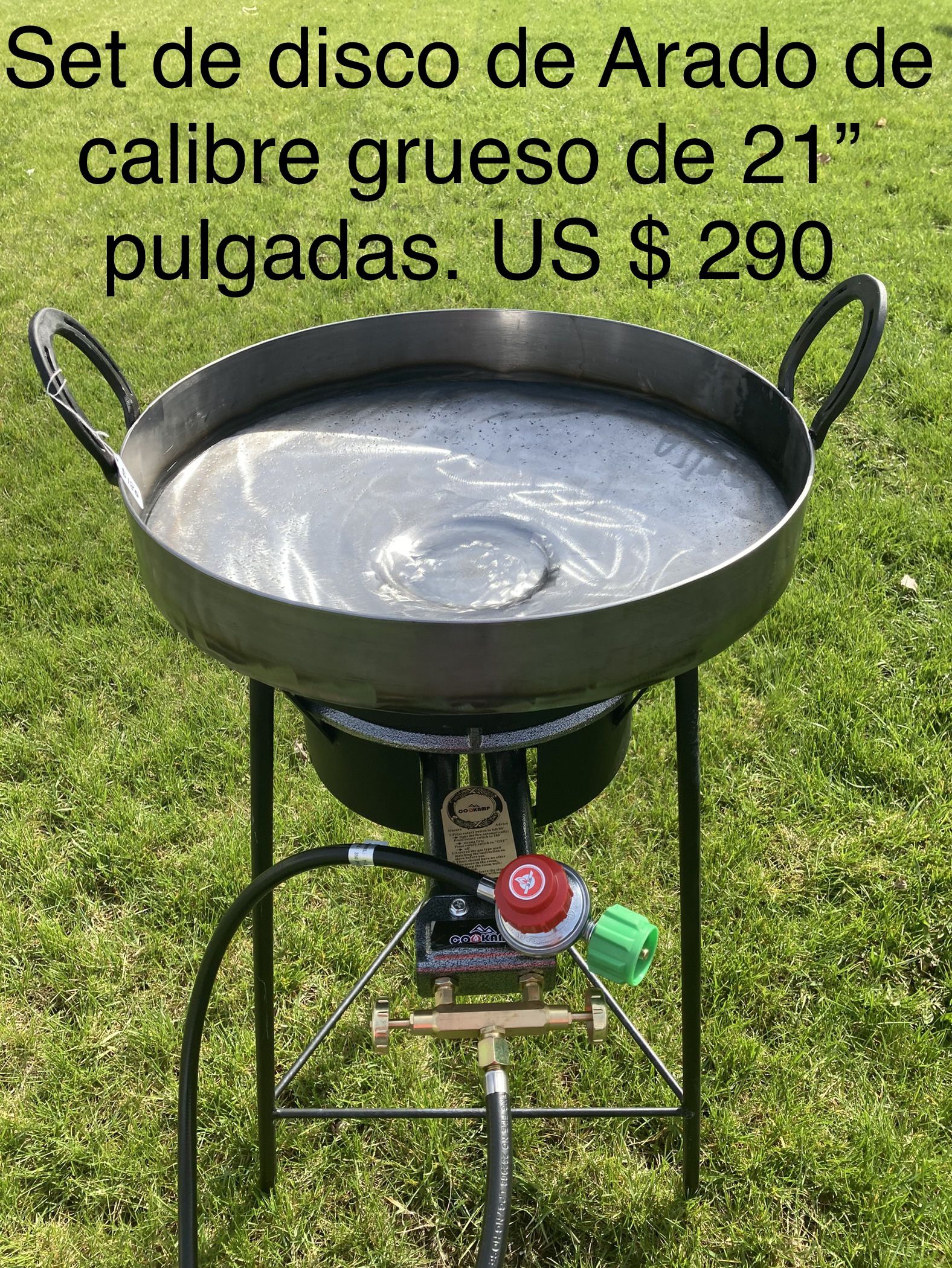 Set De Disco De Arado Grande Para Discadas De 21” 