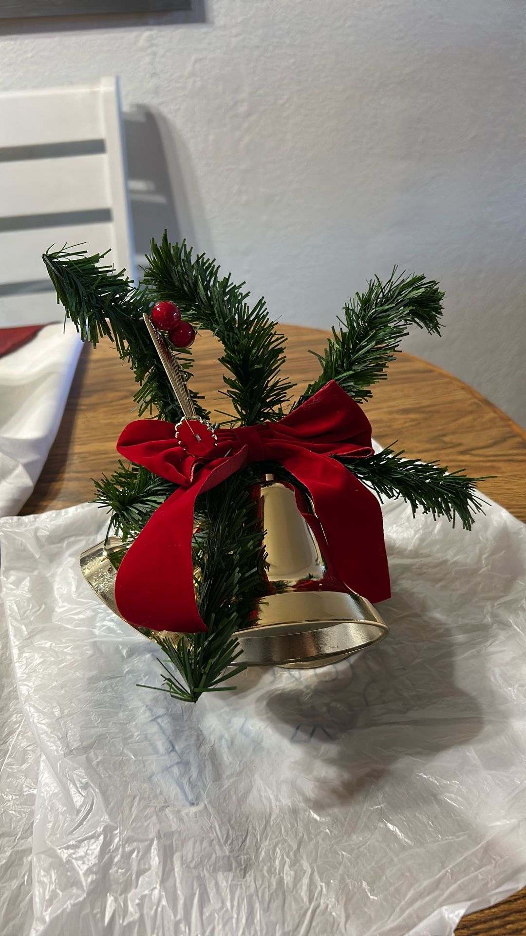 Musical Battery Christmas Bells,  π Batteries Not Included